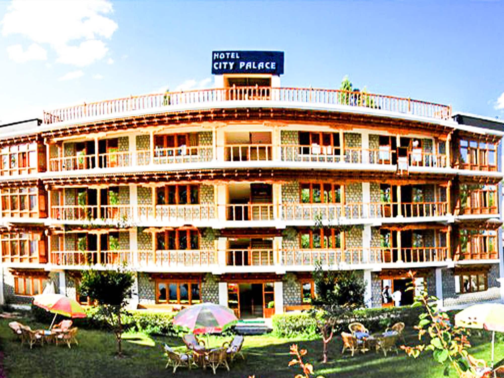 Hotel City Palace Leh Buitenkant foto